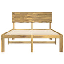vidaXL Dupla ágykeret fejtámlával ROSTOCK Fehér 135 x 190 cm