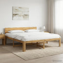 vidaXL Dupla ágykeret fejtámlával ROSTOCK Fehér 200 x 200 cm