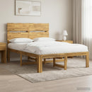 vidaXL Dupla ágykeret fejtámlával ROSTOCK Fehér 135 x 190 cm
