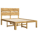 vidaXL Dupla ágykeret fejtámlával ROSTOCK Fehér 140 x 190 cm