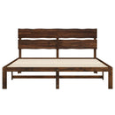 vidaXL Dupla ágykeret fejtámlával ROSTOCK Sötét Barna 180 x 200 cm