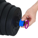 vidaXL 4 az 1-ben Súlyzó Súlyzós Kettlebell Készlet 30 kg