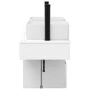vidaXL Fürdőszobai Szekrény Szett 3 db Fehér 53 x 35 x 39 cm