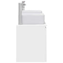 vidaXL Fürdőszobai Szekrény Szett 3 db Fehér 49,5 x 41 x 63 cm