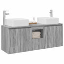 vidaXL Fürdőszobai Szekrény Szett 3 db Szürke Sonoma 49,5 x 41 x 63 cm