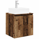 vidaXL Fürdőszobai Szekrény Szett 3 db Antik Fa 49,5 x 41 x 62,5 cm