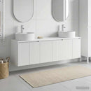 vidaXL Fürdőszobai Szekrény Szett 3 db Fehér 49,5 x 44,5 x 65 cm