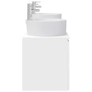 vidaXL Fürdőszobai Szekrény Szett 3 db Fehér 49,5 x 44,5 x 65 cm