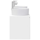 vidaXL Fürdőszobai Szekrény Szett 3 db Fehér 49,5 x 44,5 x 65 cm