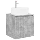 vidaXL Fürdőszobai Szekrény Szett 3 db Betonszürke 49,5 x 44,5 x 65 cm