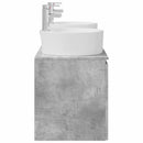 vidaXL Fürdőszobai Szekrény Szett 3 db Betonszürke 49,5 x 44,5 x 65 cm