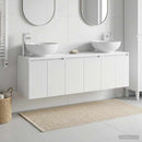 vidaXL Fürdőszobai Szekrény Szett 3 db Fehér 49,5 x 44,5 x 65 cm