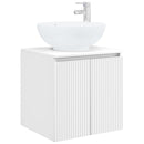 vidaXL Fürdőszobai Szekrény Szett 3 db Fehér 49,5 x 44,5 x 65 cm