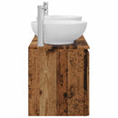 vidaXL Fürdőszobai Szekrény Szett 3 db Antik Fa 49,5 x 44,5 x 65 cm