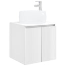 vidaXL Fürdőszobai Szekrény Szett 3 db Fehér 49,5 x 44,5 x 66 cm
