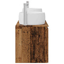 vidaXL Fürdőszobai Szekrény Szett 3 db Antik Fa 49,5 x 44,5 x 66 cm