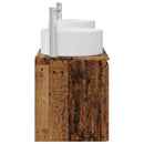 vidaXL Fürdőszobai Szekrény Szett 3 db Antik Fa 49,5 x 44,5 x 65,5 cm