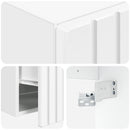 vidaXL Fürdőszobai Szekrény Szett 3 db Fehér 49 x 44,5 x 65 cm