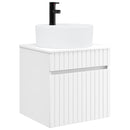 vidaXL Fürdőszobai Szekrény Szett 3 db Fehér 49 x 44,5 x 65 cm