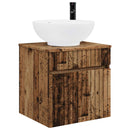 vidaXL Fürdőszobai Szekrény Szett 3 db Antik Fa 49 x 44,5 x 66,5 cm