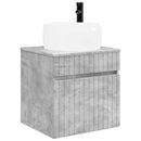vidaXL Fürdőszobai Szekrény Szett 3 db Betonszürke 49 x 44,5 x 66 cm