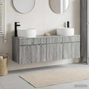 vidaXL Fürdőszobai Szekrény Szett 3 db Szürke Sonoma 49 x 44,5 x 66 cm