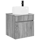 vidaXL Fürdőszobai Szekrény Szett 3 db Szürke Sonoma 49 x 44,5 x 66 cm