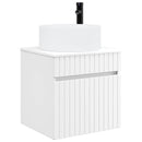 vidaXL Fürdőszobai Szekrény Szett 3 db Fehér 49 x 44,5 x 65,5 cm