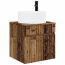 vidaXL Fürdőszobai Szekrény Szett 3 db Antik Fa 49 x 44,5 x 65,5 cm