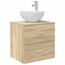 vidaXL Fürdőszobai Szekrény Szett 3 db Sonoma Tölgy 49,5 x 35 x 63 cm
