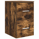 vidaXL Fürdőszobai Szekrény Szett 3 db Füstös Tölgy 49,5 x 35 x 63 cm