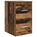 vidaXL Fürdőszobai Szekrény Szett 3 db Antik Fa 49,5 x 41 x 64,5 cm