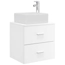 vidaXL Fürdőszobai Szekrény Szett 3 db Fehér 49,5 x 41 x 63 cm
