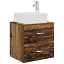 vidaXL Fürdőszobai Szekrény Szett 3 db Antik Fa 49,5 x 41 x 63 cm