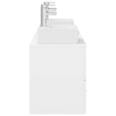 vidaXL Fürdőszobai Szekrény Szett 3 db Fehér 49,5 x 41 x 62,5 cm