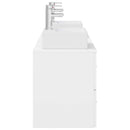 vidaXL Fürdőszobai Szekrény Szett 3 db Fehér 49,5 x 41 x 62,5 cm