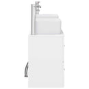 vidaXL Fürdőszobai Szekrény Szett 3 db Fehér 53 x 34,5 x 63 cm