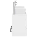 vidaXL Fürdőszobai Szekrény Szett 3 db Fehér 53 x 34,5 x 63 cm