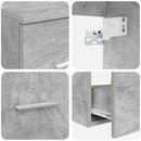 vidaXL Fürdőszobai Szekrény Szett 3 db Betonszürke 53 x 34,5 x 63 cm