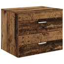 vidaXL Fürdőszobai Szekrény Szett 3 db Antik Fa 62,5 x 44,5 x 50 cm