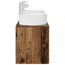 vidaXL Fürdőszoba bútor szett 3 db Antik Fa 49,5 x 44,5 x 65 cm