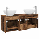 vidaXL Fürdőszoba bútor szett 3 db Antik Fa 49,5 x 44,5 x 65 cm