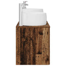 vidaXL Fürdőszoba bútor szett 3 db Antik Fa 49,5 x 44,5 x 66 cm