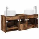 vidaXL Fürdőszoba bútor szett 3 db Antik Fa 49,5 x 44,5 x 66 cm