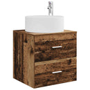 vidaXL Fürdőszoba bútor szett 3 db Antik Fa 49,5 x 44,5 x 65,5 cm