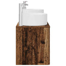 vidaXL Fürdőszoba bútor szett 3 db Antik Fa 49,5 x 44,5 x 65,5 cm