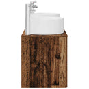 vidaXL Fürdőszoba bútor szett 3 db Antik Fa 49,5 x 44,5 x 65,5 cm