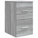 vidaXL Fürdőszoba bútor szett 3 db Szürke Sonoma 49,5 x 44,5 x 65,5 cm