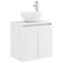 vidaXL Fürdőszoba bútor szett 5 db Fehér 33 x 34,5 x 100 cm Szerelt Fa
