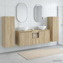 vidaXL Fürdőszoba bútor szett 5 db Sonoma Tölgy 33 x 34,5 x 100 cm